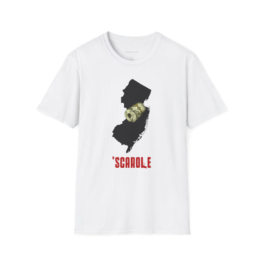 New Jersey Escarole  - 'Scarole Unisex Softstyle T-Shirt, NJ, New Jersey Wear, money