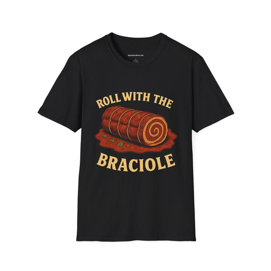 Black T-Shirt - Italian New Jersey - Vito Spatafore - Braciole