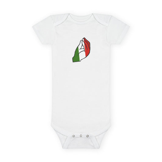 Italian Heritage Baby Onesie, Baby Shower Gift, Newborn Outfit, Cute Baby Clothes, Family Reunion Apparel, 100% Cotton Bodysuit